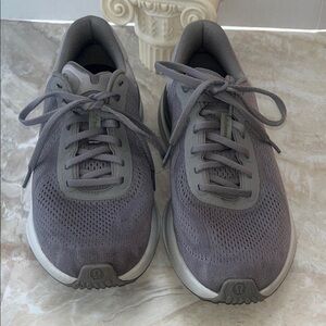lululemon athletica Men's Gray Mesh Sneakers
